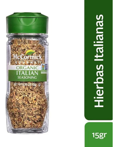 Hierbas Italianas Orgánicas Mccormick