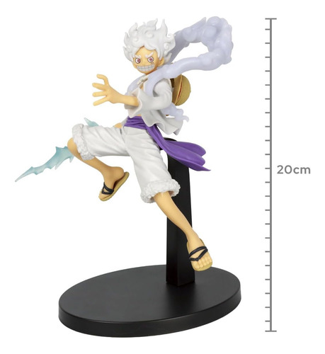 Banpresto - One Piece - Monkey D. Luffy (gear 5), Bandai Spi