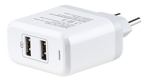 Carregador Usb Intelbras Ec2 Duas Portas Usb Fast