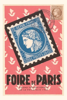 Libro Vintage Journal French Philatelic Convention Poster...