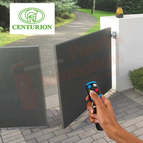 Control Centurion Nova Portones Electricos Color Azul