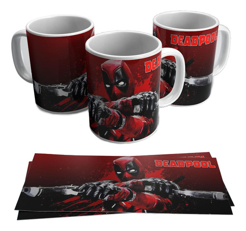 Taza Mágica 11 Oz / Deadpool  , M02 (1 Pz)