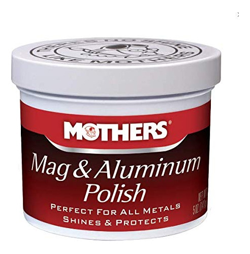 Pasta Pulidora Para Metales Mothers Mag & Aluminum De 5 Oz.