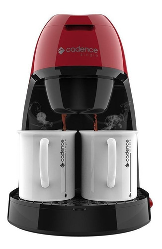 Cafeteira Cadence Single Colors CAF21 Vermelha 220V