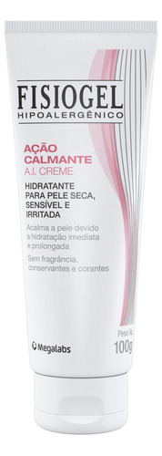 Creme Hidratante Fisiogel A.i. Ação Calmante 100g