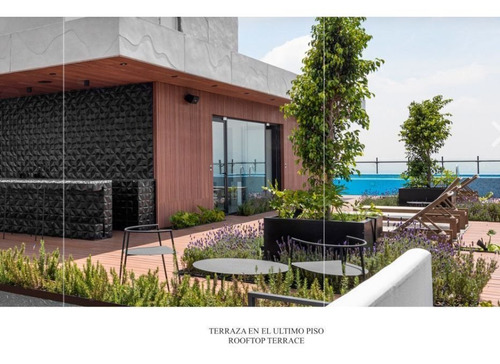 Departamento Con Terraza Privada De 99m2, Techo Alto, Con Am