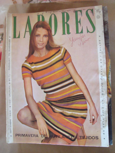 Labores Vol 9 9/72 Moda Sin Moldes Tejidos Tricot Crochet