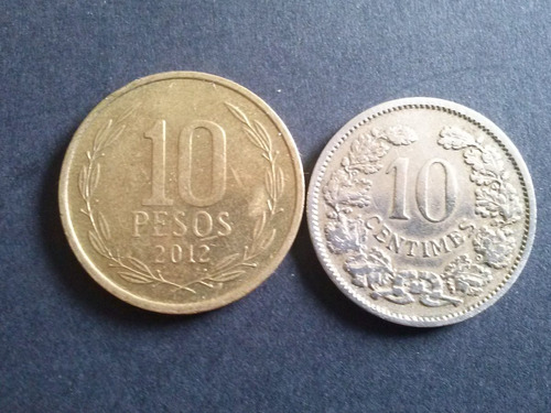 Moneda Luxemburgo 10 Centimes 1901 Níquel (c1, Classic)