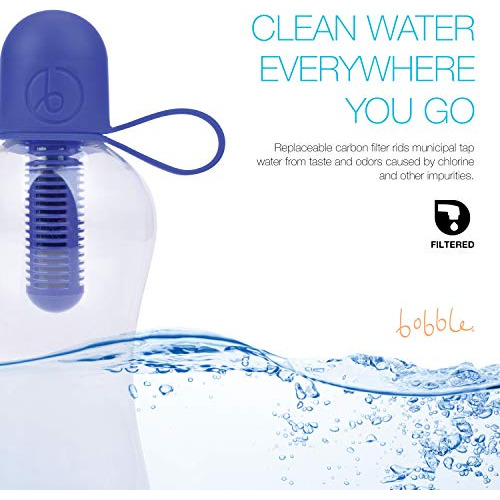 Bobble Classic Botella De Agua, Agua Filtrada, Botella Reuti