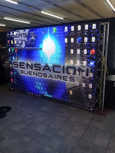 Alquiler Pantallas Led/pistas De Baile/telon/cabinas