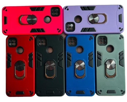 Carcasa Para Xiaomi Redmi 9c Anti Golpes Anillo