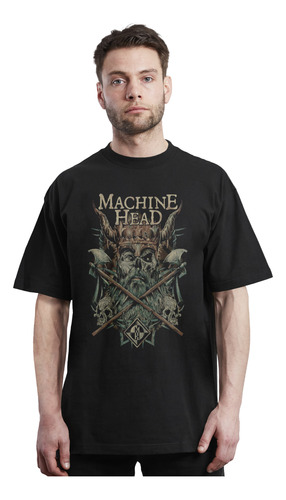 Machine Head - Viking - Metal - Polera