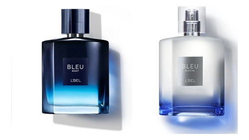 Perfume Lbel Bleu Intense  Night + Bleu Glacial 100 Ml