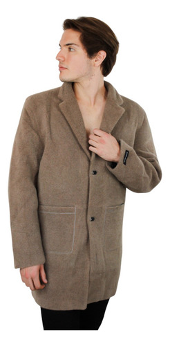Heds Casaca/saco Hombre Marrón Claro Importada Modelo Piel