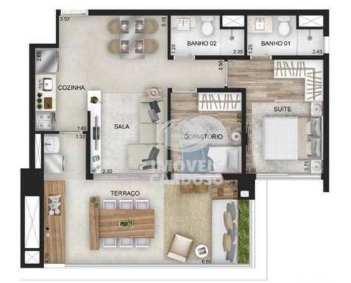 Imagem 19 de 23 de Apartamento Com 2 Dormitórios À Venda, 71 M² - Pinheiros - São Paulo/sp - Ap0542