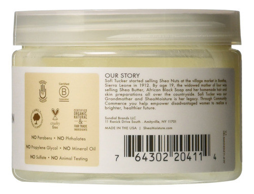 Shea Moisture Aceite De Coco 100% Virgen Extra Hidratación N