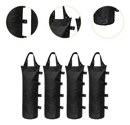 Bolsas De Arena De 4 Piezas Pesas De Carpa De Mangos Dobles
