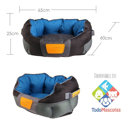 Camas Acolchonada Gigwi Para Perros Consentidos Talla L