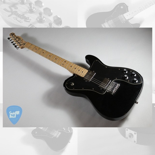 Squier By Fender Telecaster Custom 1972 Black Guitarra