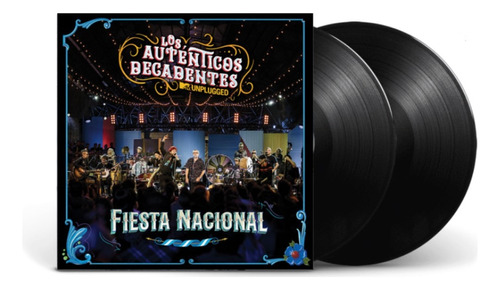 Vinilo Los Auténticos Decadentes  Fiesta Nacional Mtv 