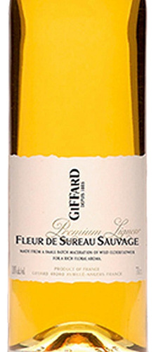 Pack De 2 Licor Giffard Fleur De Sureau Sauvage 700 Ml