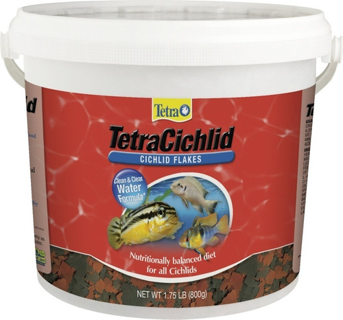 Tetra Cichlid Escamas 800 Gr Cíclidos Africanos Polypterama