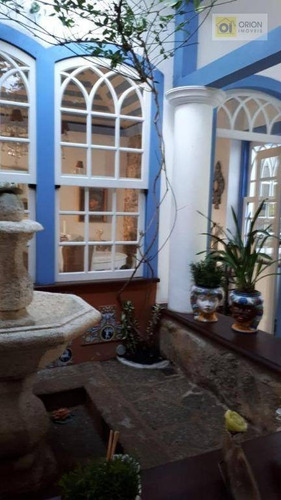 Casa Com 6 Dormitórios À Venda Por R$ 4.500.000,00 - Centro - Paraty/rj - Ca1023