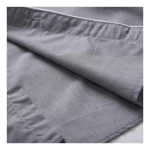 Camisa De Manga Larga Ajustada La Moda Informal Para Hombre