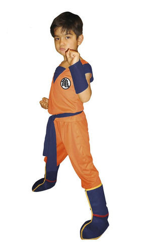 Disfraz Goku - Niños 4 A 5 Años - Dragon Ball Z - Pronobel