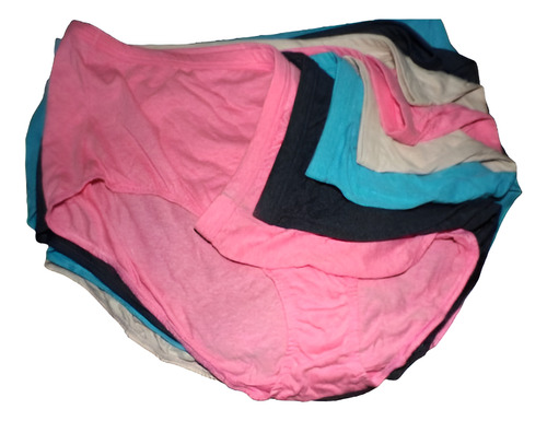 Pantaletas Rosa Y Colores Talla 13 Fruit Of The Loom