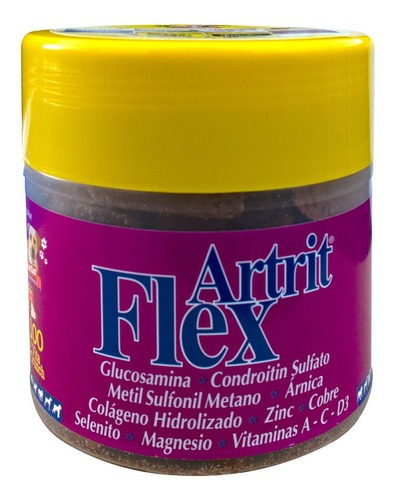 Imagen 1 de 1 de Artrit Flex Vitacrunch Movilidad X 100 Crunch Perros
