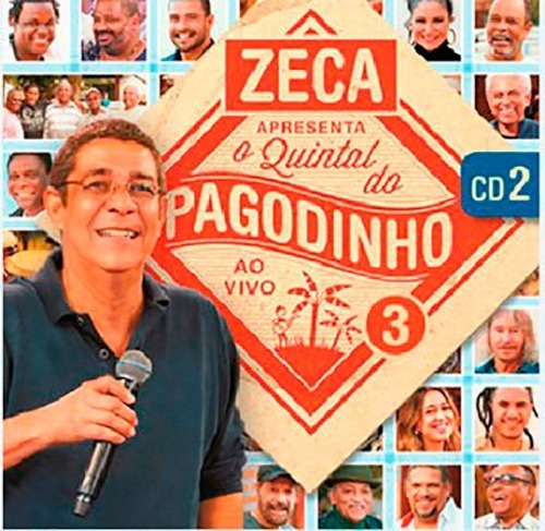 Cd Zeca Pagodinho O Quintal Do Pagodinho Ao Vivo Cd 2.100%or