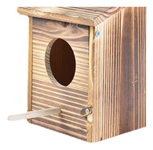 Caja De Dormir De Cría De Nido De Pájaro De Loro