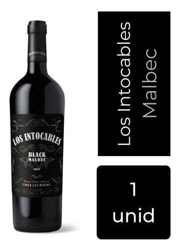 Vino Los Intocables Black Malbec 750 Ml Mp Drinks