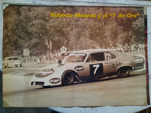 Lote 3 Posters Tc Historicos Mouras Morresi Chevrolet