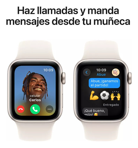 Apple Watch Se Gps + Cellular 40mm Gris Sport Blanco