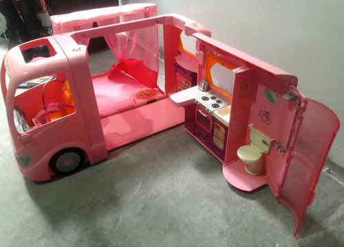 Camper Lujo Barbie Caravana 2009 (Usado)