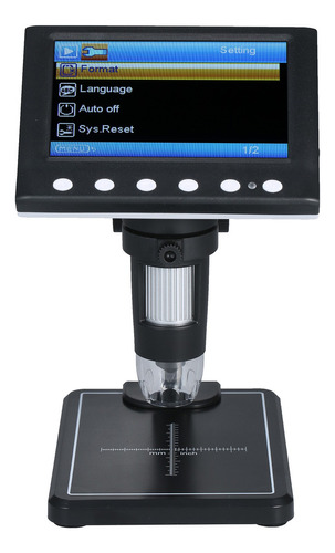 Microscopio Digital 1000x Ampliación Lcd Cámara De Video