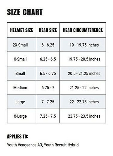 Casco De Fútbol Americano Híbrido Schutt Sports Recruit (mas