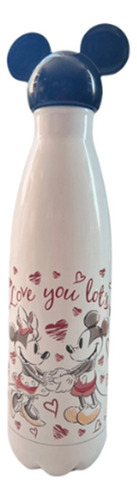 Botella Mickey Y Minnie Acero Inoxidable Disney 500 Ml