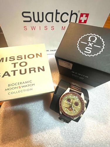 Omega X Swatch Mission To Saturn