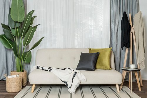 Sofa Karla Beige Këssa Muebles