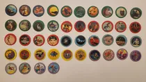 Comprar Lote 44 Tazos Zipper Diferentes Modelos Cartón Retro Vintage