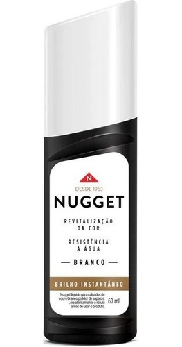 Graxa Para Sapato Branco Nugget 60ml