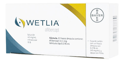 Wetlia Solución Inyectable 40 Mg/ml, 1 Frasco Ámpula + Aguja Con Filtro