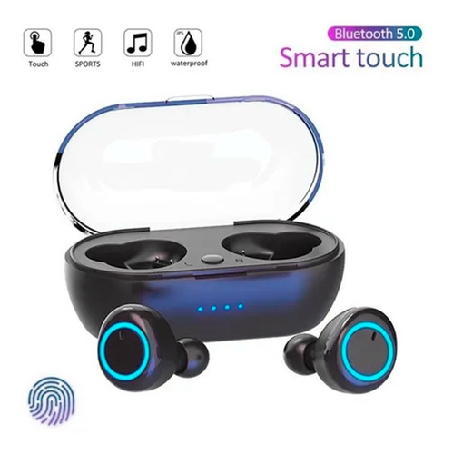 Imagem 3 de 5 de Fone De Ouvido Tws Y50 Bluetooth Sem Fio + Nf
