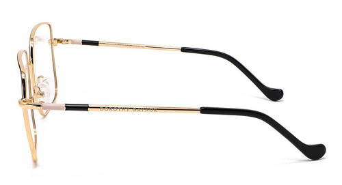 Imagen 2 de 5 de Lentes Oftálmicos Mujer Armazón Metal Oro Dorothy Gaynor