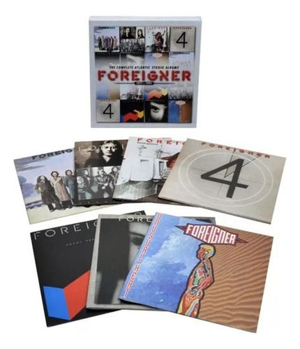 Cd Box Foreigner The Complete Atlantic Studio Albums 77-91