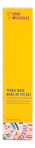 Gel de contorno de olhos Good Molecules Yerba Mate Wake Up para todos os tipos de pele 15 ml
