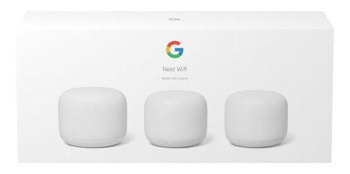 Google Nest Wifi X3 Amplificador Señal Wifi Asistente De Voz